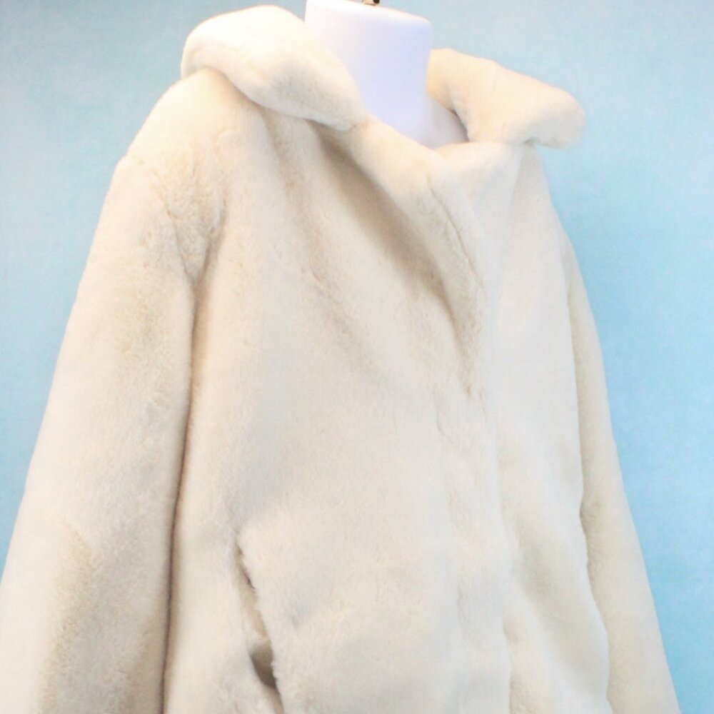 RSQ Kids Cream Fuzzy Jacket
